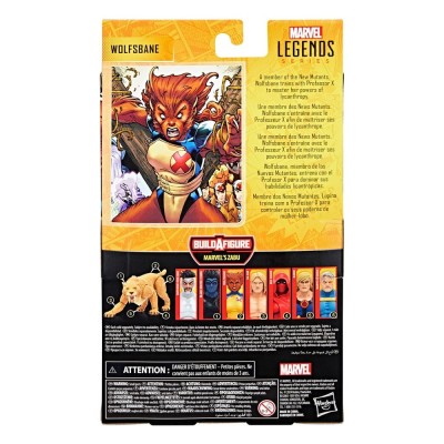 MARVEL LEGENDS WOLFSBANE BAF ZABU ACTION FIGURE HASBRO