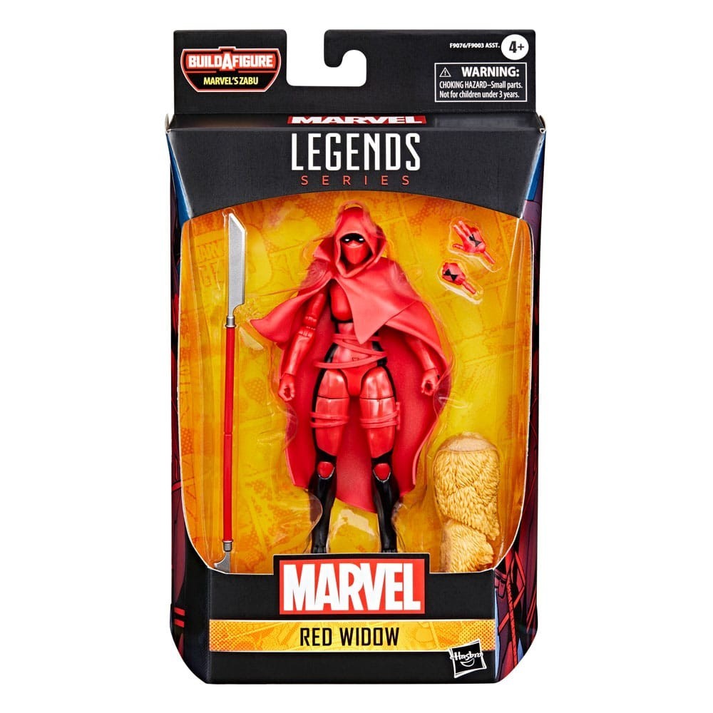HASBRO MARVEL LEGENDS RED WIDOW ACTION FIGURE BAF ZABU