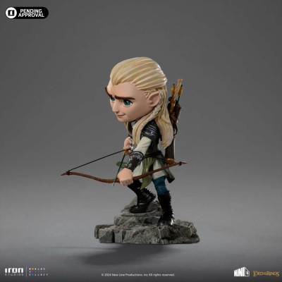 IL SIGNORE DEGLI ANELLI LEGOLAS MINICO FIGURE STATUA IRON STUDIOS