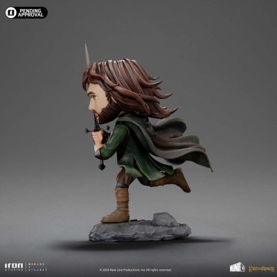 IL SIGNORE DEGLI ANELLI ARAGORN MINICO FIGURE STATUA IRON STUDIOS