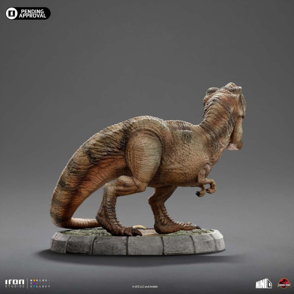 IRON STUDIOS JURASSIC PARK T-REX MINICO REGULAR FIGURE STATUE