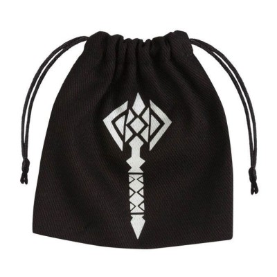 Q WORKSHOP HAMMER BLACK GLOW IN THE DARK DICE BAG