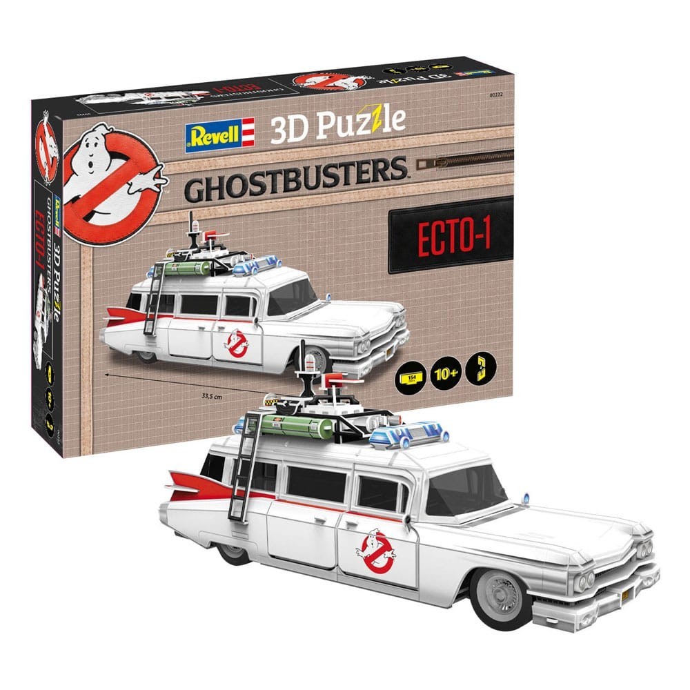 REVELL GHOSTBUSTERS ECTO-1 3D PUZZLE 120 PIECES