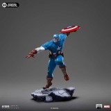 IRON STUDIOS INFINITY GAUNTLET MARVEL COMICS CAPTAIN AMERICA STATUE ART SCALE 1/10 FIGURE