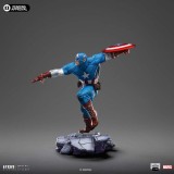 IRON STUDIOS INFINITY GAUNTLET MARVEL COMICS CAPTAIN AMERICA STATUE ART SCALE 1/10 FIGURE