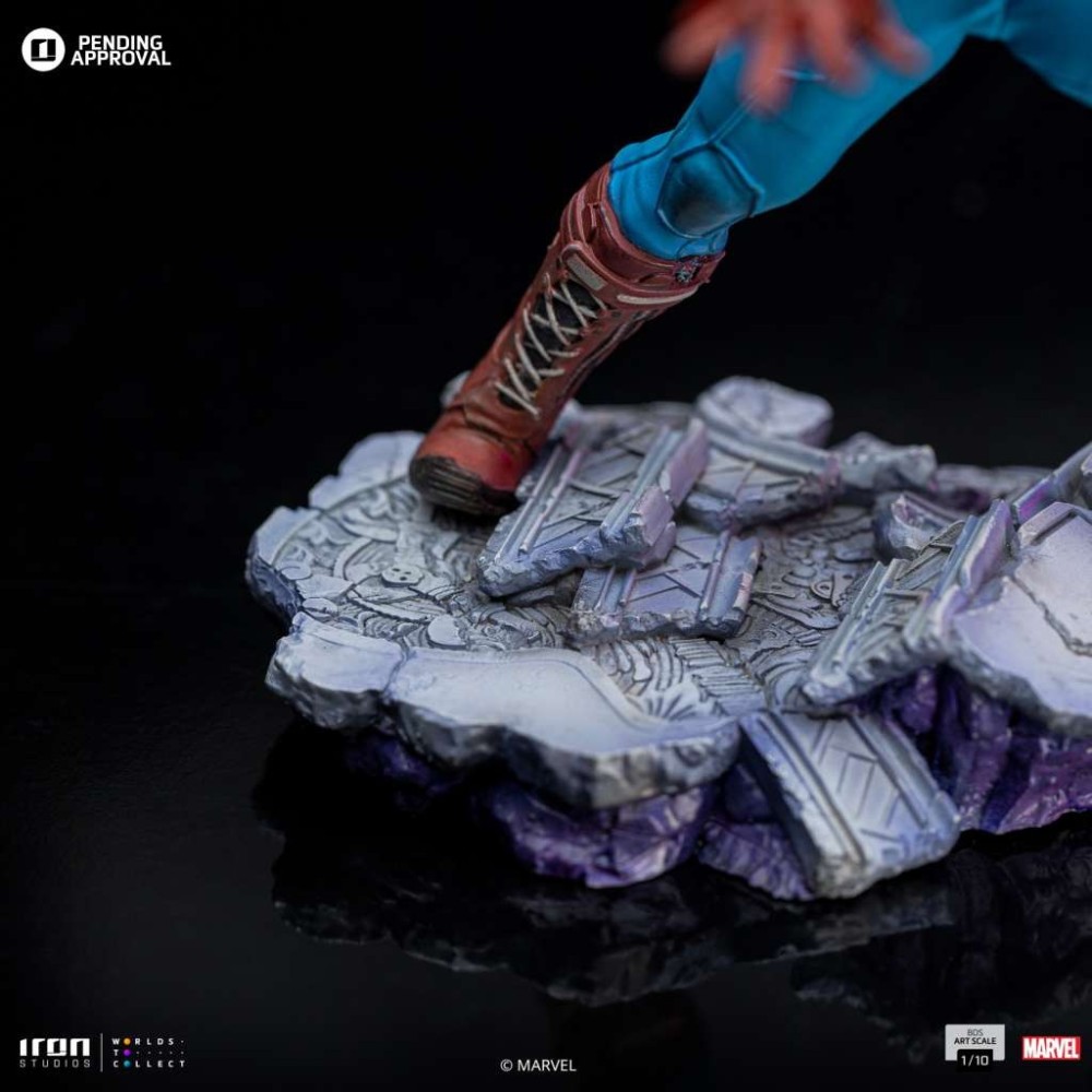 MARVEL COMICS INFINITY GAUNTLET CAPTAIN AMERICA ART SCALE 1/10 STATUA FIGURE IRON STUDIOS