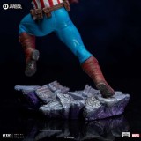 MARVEL COMICS INFINITY GAUNTLET CAPTAIN AMERICA ART SCALE 1/10 STATUA FIGURE IRON STUDIOS
