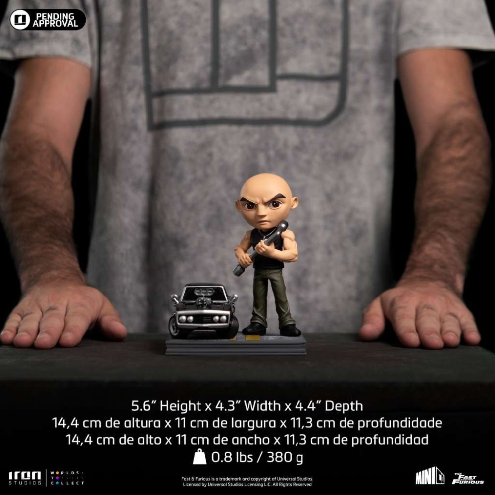 FAST AND FURIOUS TORETTO MINICO FIGURE STATUA IRON STUDIOS