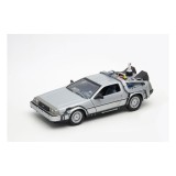 WELLY BACK TO THE FUTURE PART II - FLY MODE DELOREAN 1/24 DIECAST METAL MODEL