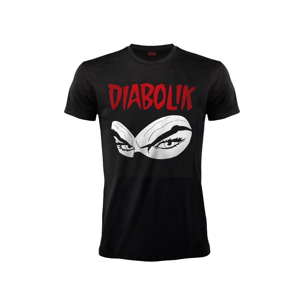 MAGLIA T SHIRT DIABOLIK MASK BLACK