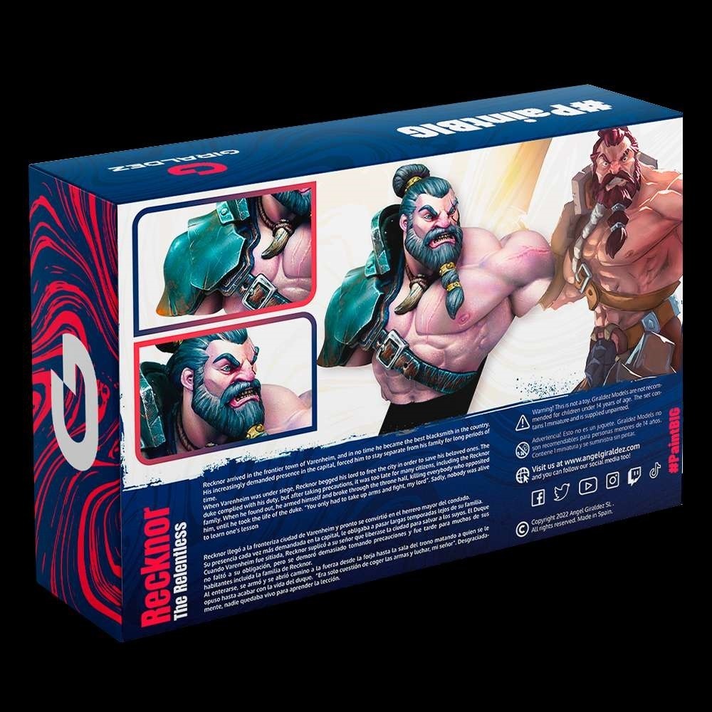 RECKNOR THE RELENTLESS BUST EDITION FIGURE BUSTO AGM/GIRALDEZ