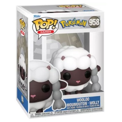FUNKO POP! POKEMON WOOLOO BOBBLE HEAD FIGURE FUNKO