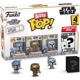 FUNKO FUNKO BITTY POP! STAR WARS THE MANDALORIAN 4 PACK HEAVY MANDO VINYL MINI FIGURE