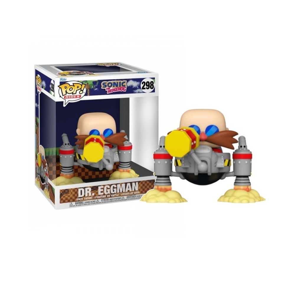 FUNKO POP! SONIC THE HEDGEHOG DR. EGGMAN BOBBLE HEAD KNOCKER FIGURE FUNKO