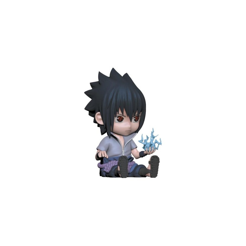 NARUTO SHIPPUDEN SASUKE BANK SALVADANAIO FIGURE PLASTOY