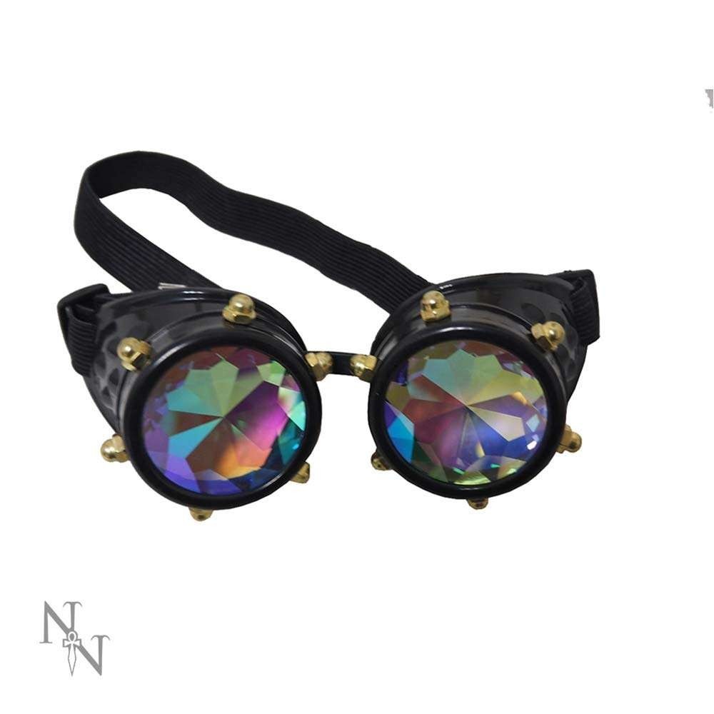 STEAMPUNK CRYSTAL VISION GOGGLES OCCHIALI REPLICA NEMESIS NOW