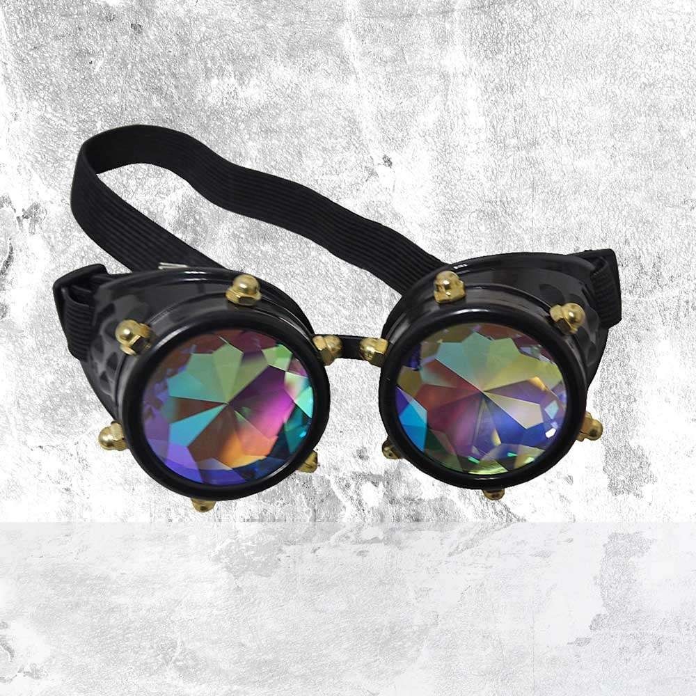 STEAMPUNK CRYSTAL VISION GOGGLES OCCHIALI REPLICA NEMESIS NOW