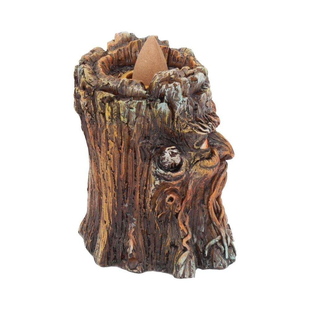 NEMESIS NOW GREEN MAN TREE SPIRIT AGED OAK BACKFLOW INCENSE HOLDER TOWER FIGURE