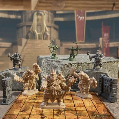 HEROQUEST ESPANSIONE L'ORDA DEGLI OGRE GIOCO DA TAVOLO IN ITALIANO HASBRO
