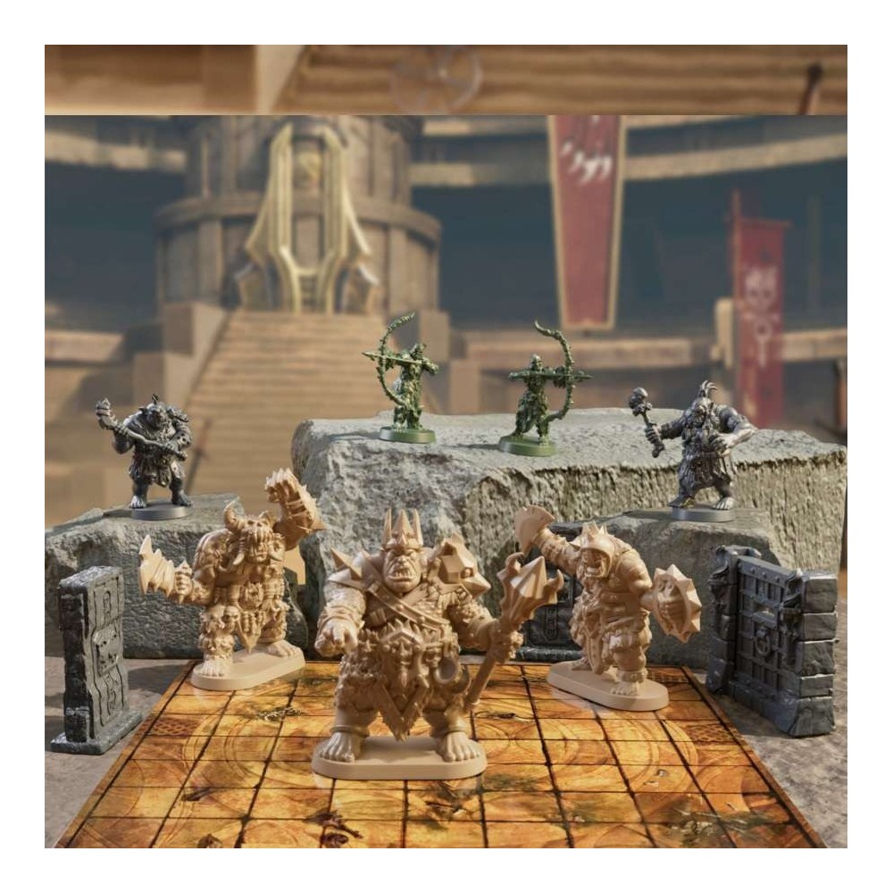 HEROQUEST ESPANSIONE L'ORDA DEGLI OGRE GIOCO DA TAVOLO IN ITALIANO HASBRO