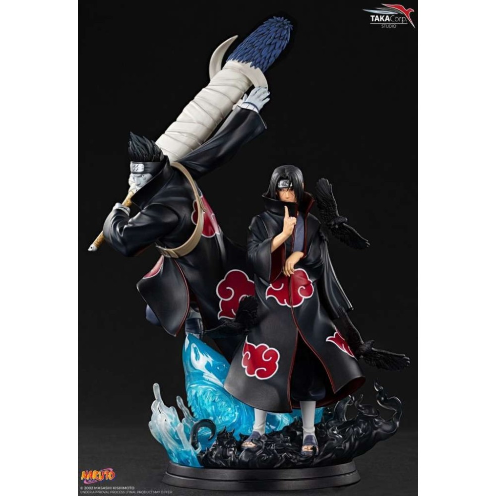 TAKA CORP STUDIO NARUTO ITACHI AND KISAME 1/8 DLX FIGURE STATUE