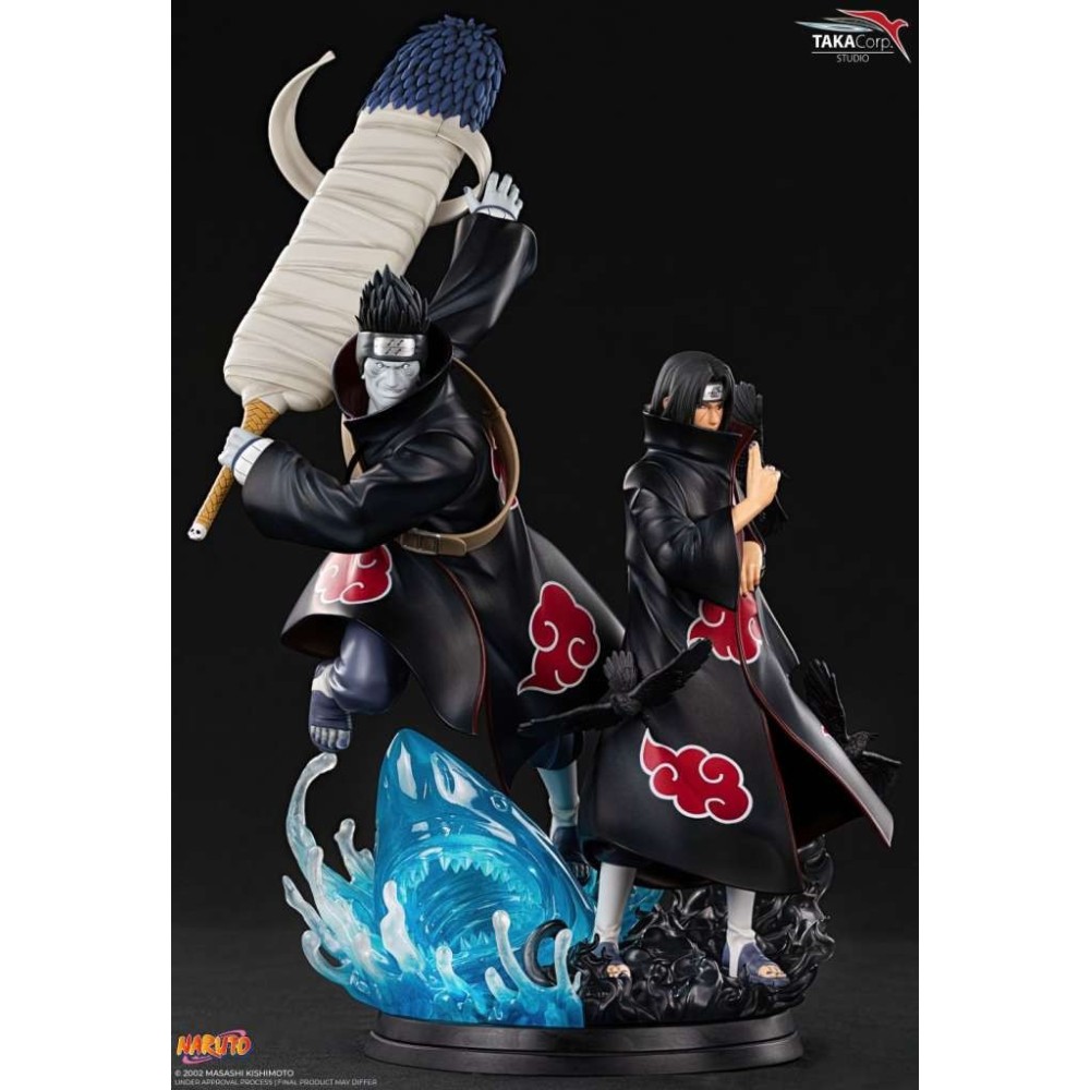 NARUTO ITACHI & KISAME 1/8 DELUXE STATUA FIGURE TAKA CORP STUDIO