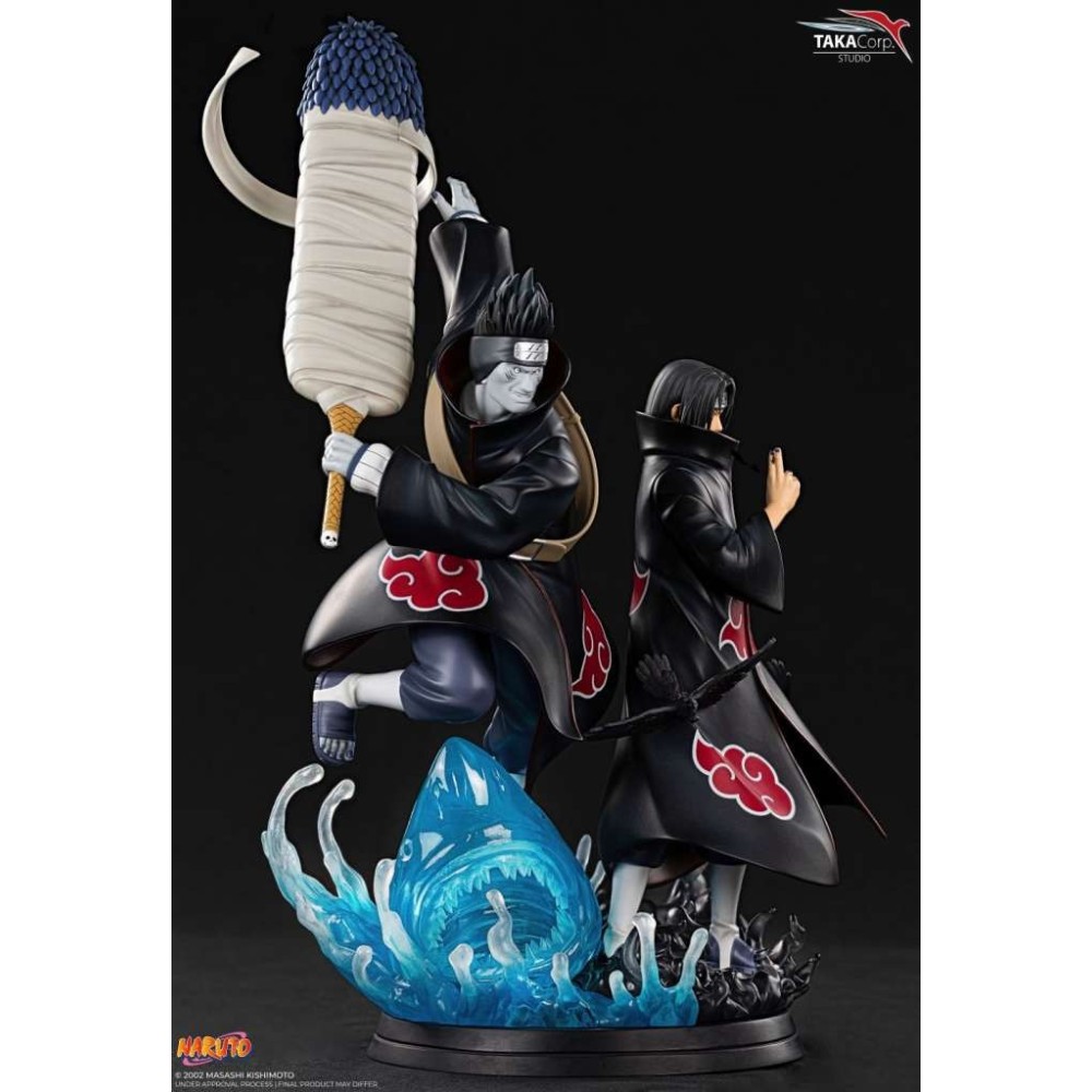 TAKA CORP STUDIO NARUTO ITACHI AND KISAME 1/8 DLX FIGURE STATUE