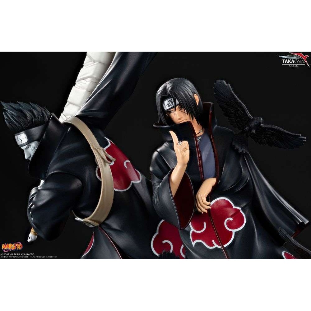 TAKA CORP STUDIO NARUTO ITACHI AND KISAME 1/8 DLX FIGURE STATUE