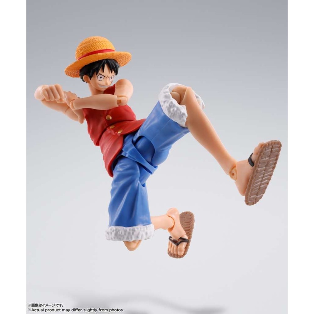 BANDAI ONE PIECE ROMANCE DAWN MONKEY D. LUFFY S.H. FIGUARTS ACTION FIGURE