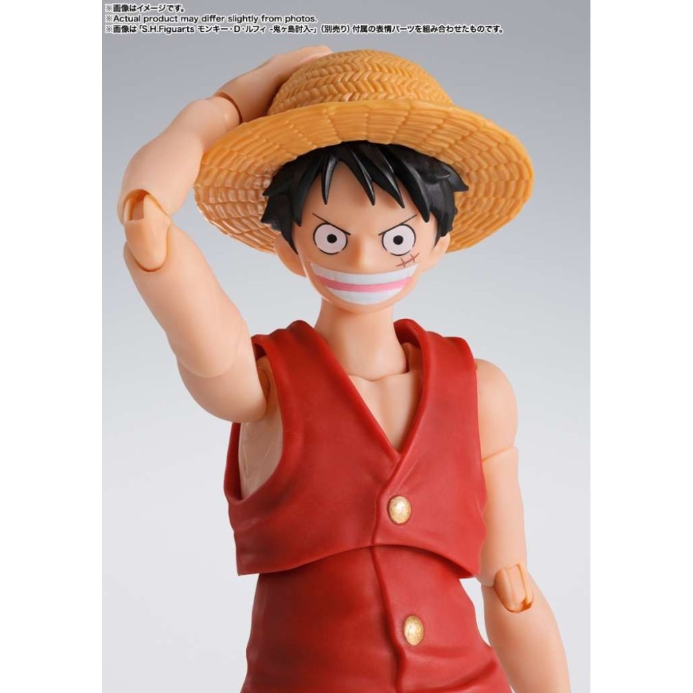 BANDAI ONE PIECE ROMANCE DAWN MONKEY D. LUFFY S.H. FIGUARTS ACTION FIGURE