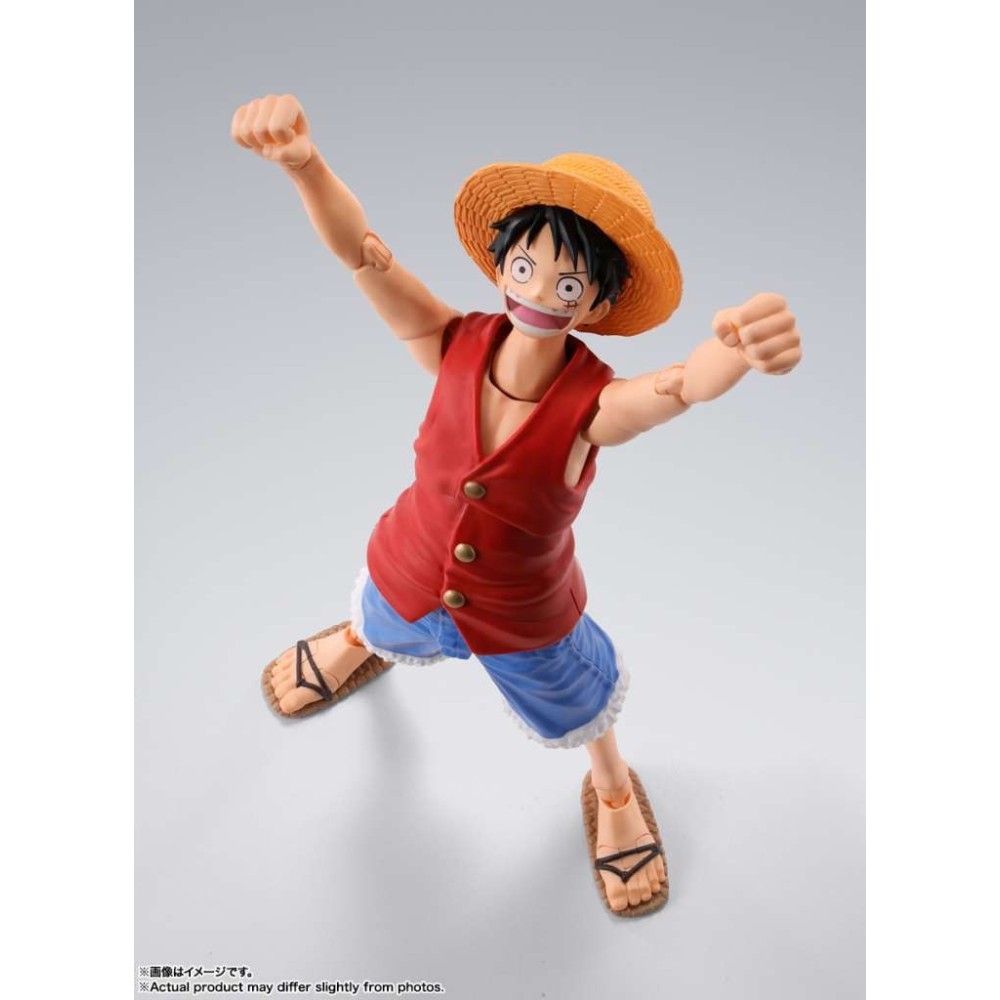 BANDAI ONE PIECE ROMANCE DAWN MONKEY D. LUFFY S.H. FIGUARTS ACTION FIGURE