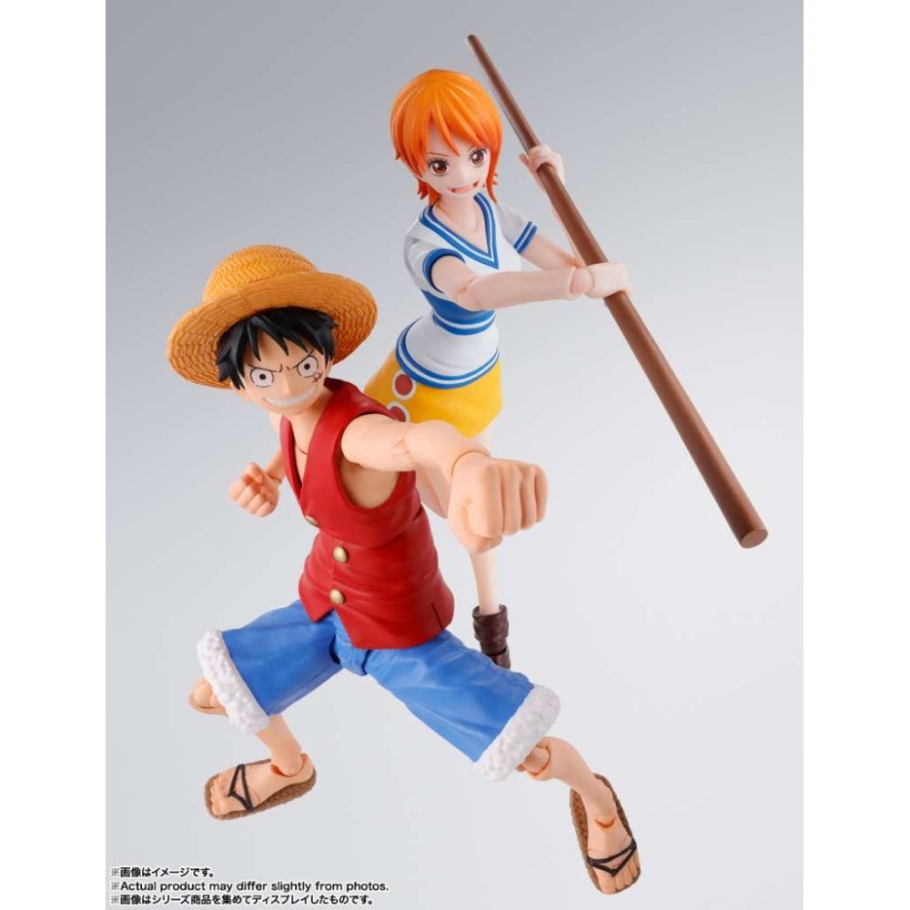 BANDAI ONE PIECE ROMANCE DAWN MONKEY D. LUFFY S.H. FIGUARTS ACTION FIGURE