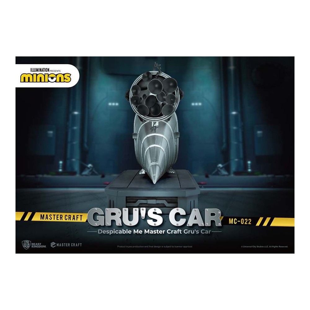 CATTIVISSIMO ME MINIONS GRU'S CAR MASTER CRAFT STATUA FIGURE BEAST KINGDOM