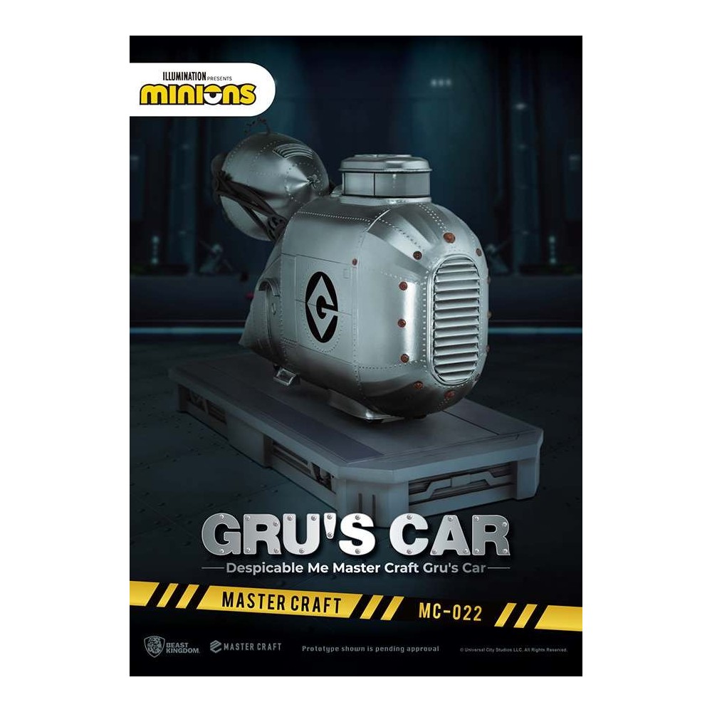 CATTIVISSIMO ME MINIONS GRU'S CAR MASTER CRAFT STATUA FIGURE BEAST KINGDOM