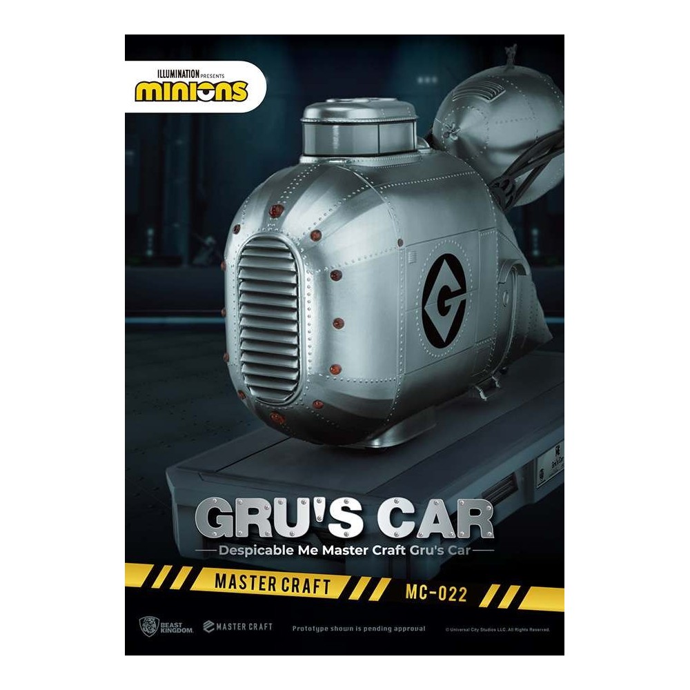 BEAST KINGDOM DESPICABLE ME MINIONS GRU'S CAR MASTER CRAFT STATUE FIGURE