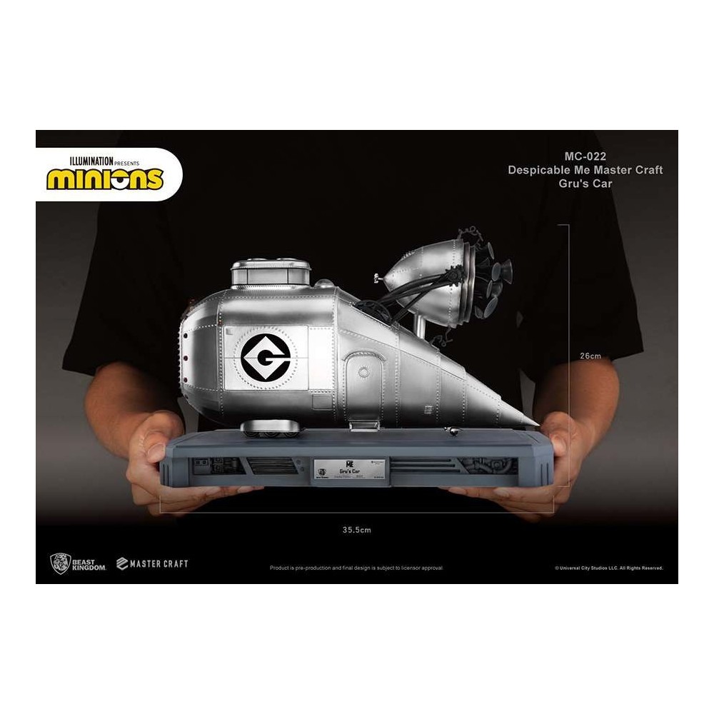 CATTIVISSIMO ME MINIONS GRU'S CAR MASTER CRAFT STATUA FIGURE BEAST KINGDOM
