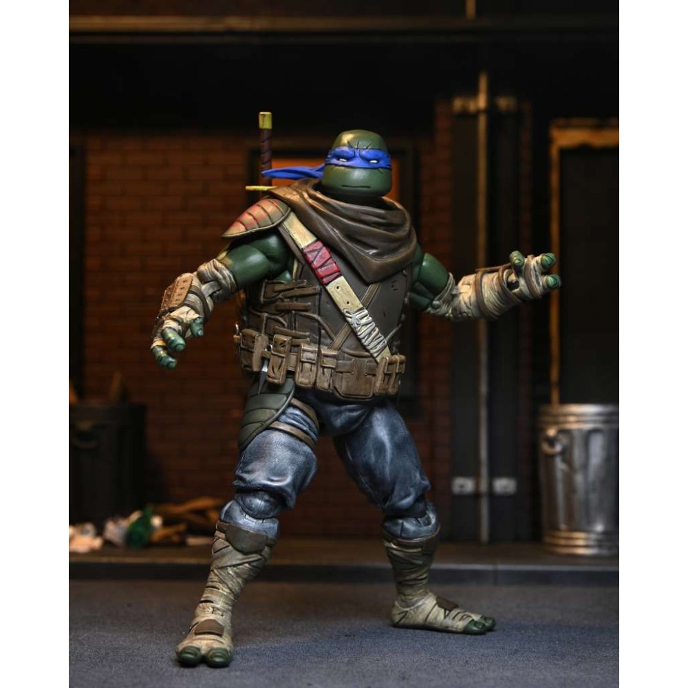 TEENAGE MUTANT NINJA TURTLES THE LAST RONIN LEONARDO ACTION FIGURE NECA