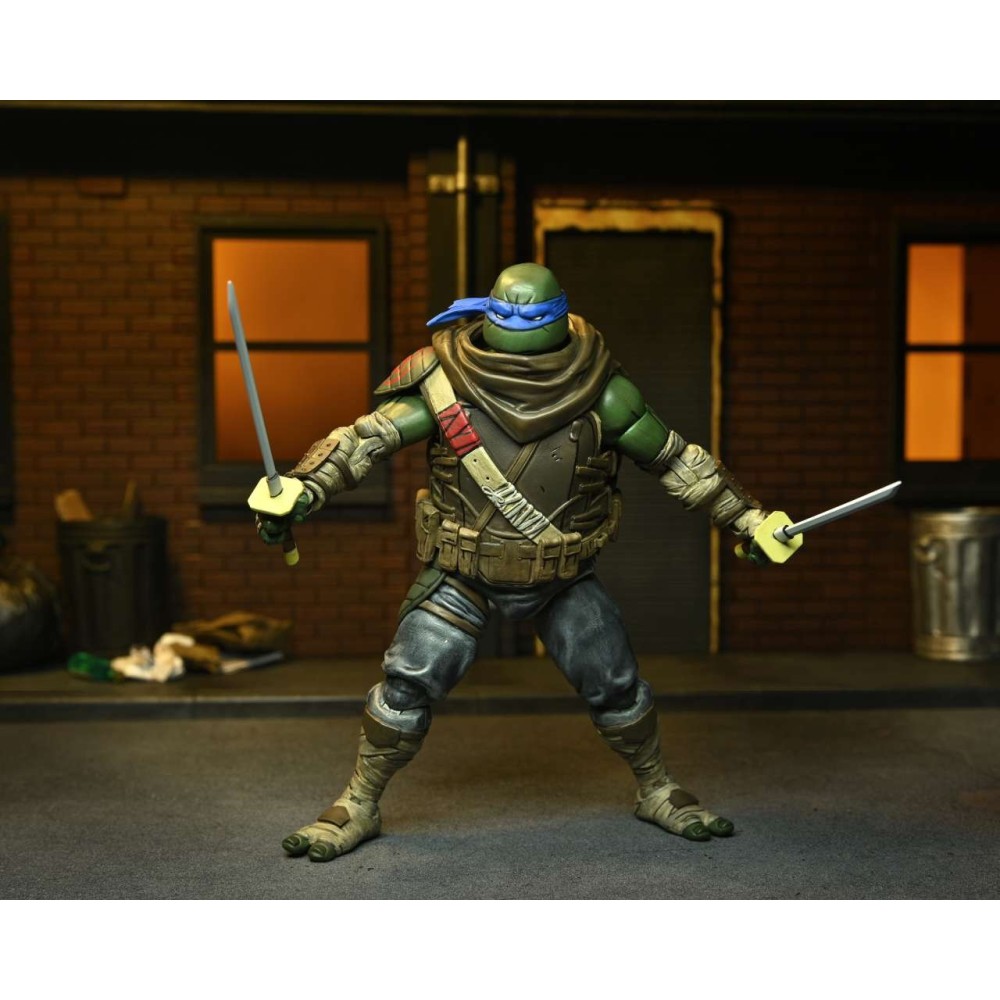 TEENAGE MUTANT NINJA TURTLES THE LAST RONIN LEONARDO ACTION FIGURE NECA