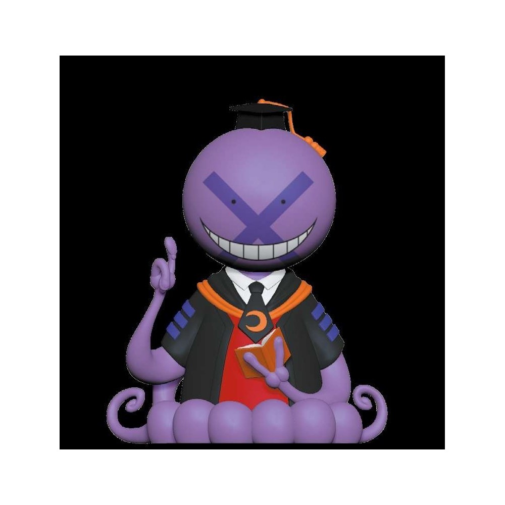 ASSASSINATION CLASSROOM KORO SENSEI PURPLE MONEY BANK SALVADANAIO FIGURE PLASTOY