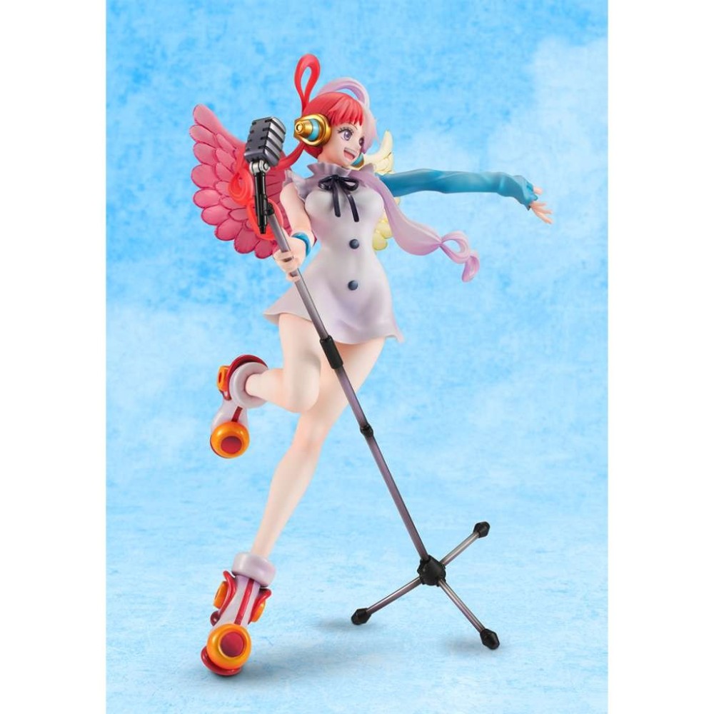MEGAHOUSE ONE PIECE RED P.O.P. DIVA OF THE WORLD UTA STATUE 23 CM FIGURE