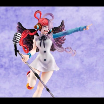 MEGAHOUSE ONE PIECE RED P.O.P. DIVA OF THE WORLD UTA STATUE 23 CM FIGURE