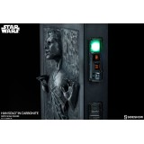 SIDESHOW STAR WARS HAN SOLO IN CARBONITE RESIN STATUE FIGURE
