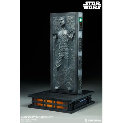 SIDESHOW STAR WARS HAN SOLO IN CARBONITE RESIN STATUE FIGURE