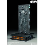 SIDESHOW STAR WARS HAN SOLO IN CARBONITE RESIN STATUE FIGURE