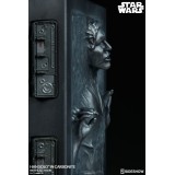 STAR WARS HAN SOLO IN CARBONITE RESINA STATUA FIGURE SIDESHOW