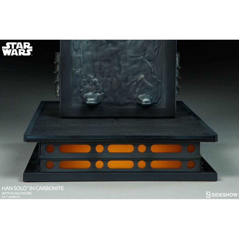 SIDESHOW STAR WARS HAN SOLO IN CARBONITE RESIN STATUE FIGURE