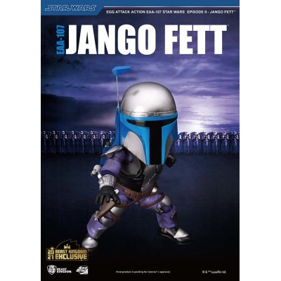 BEAST KINGDOM STAR WARS JANGO FETT EGG ATTACK EAA-107 ACTION FIGURE