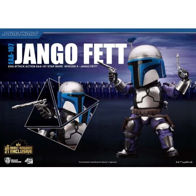 STAR WARS JANGO FETT EGG ATTACK ACTION FIGURE BEAST KINGDOM