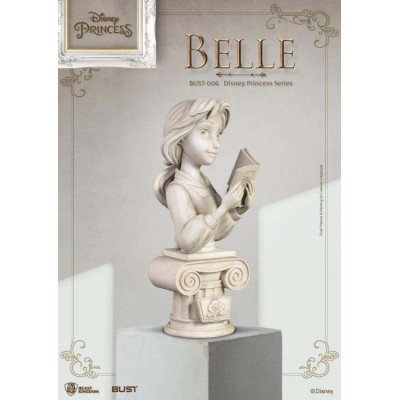 DISNEY PRINCESS BELLE BUSTO STATUA FIGURE BEAST KINGDOM