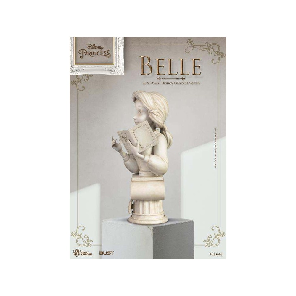 BEAST KINGDOM DISNEY PRINCESS BELLE BUST STATUE FIGURE